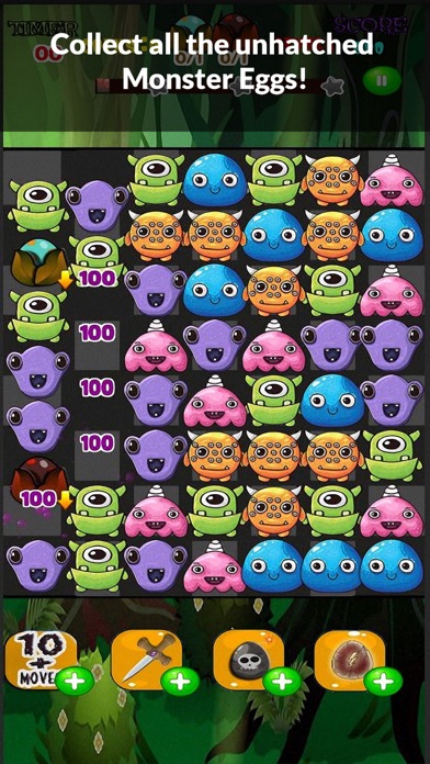 Monster Frenzy Match 3 game screenshot 3