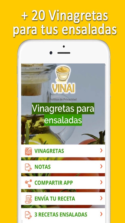 Vinagretas Para Ensaladas