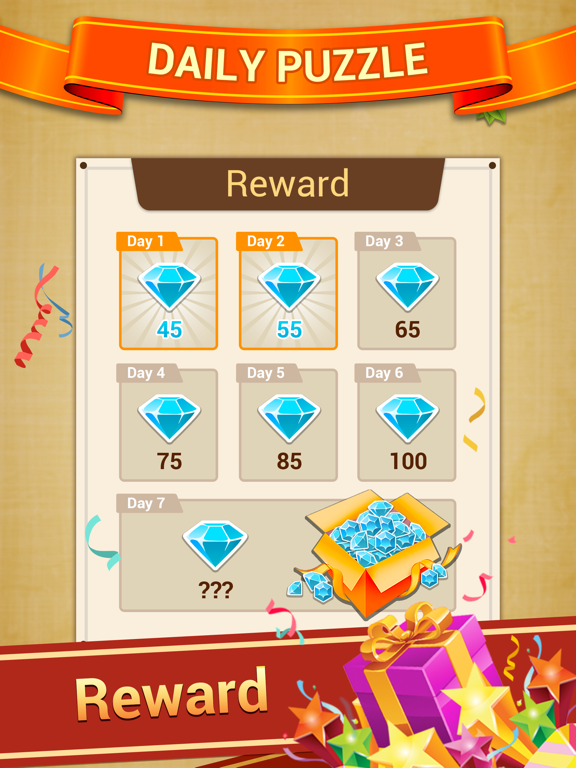 iPad Image of Word Link - Word Puzzle Game