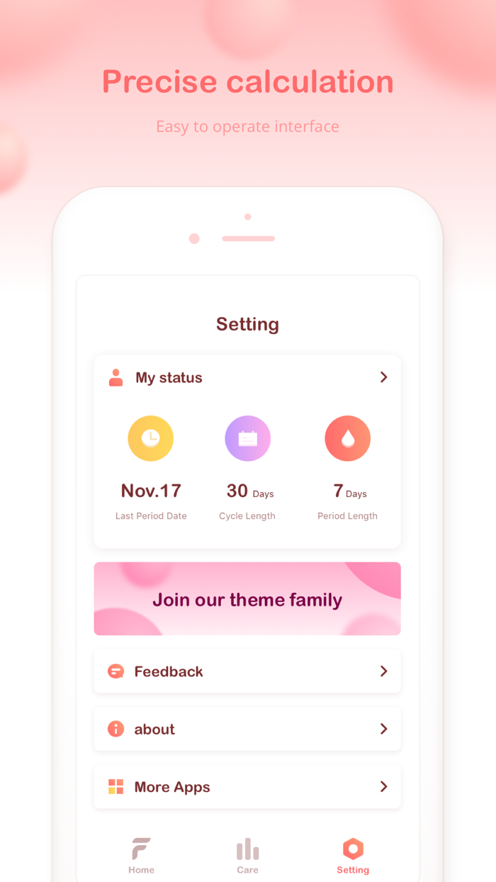 F Period-Period Tracker