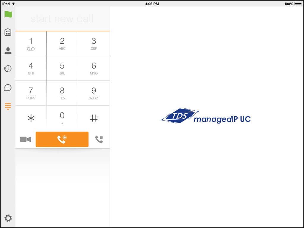 TDS managedIP Hosted Tablet UC screenshot 4