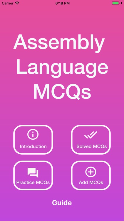 Assembly Language MCQs