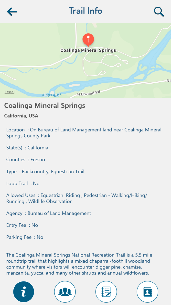 California Recreation Trails