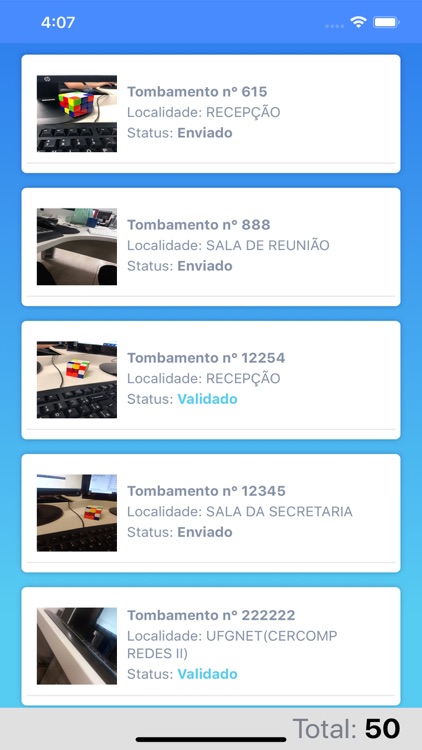 Inventário Patrimonial - UFG screenshot-3