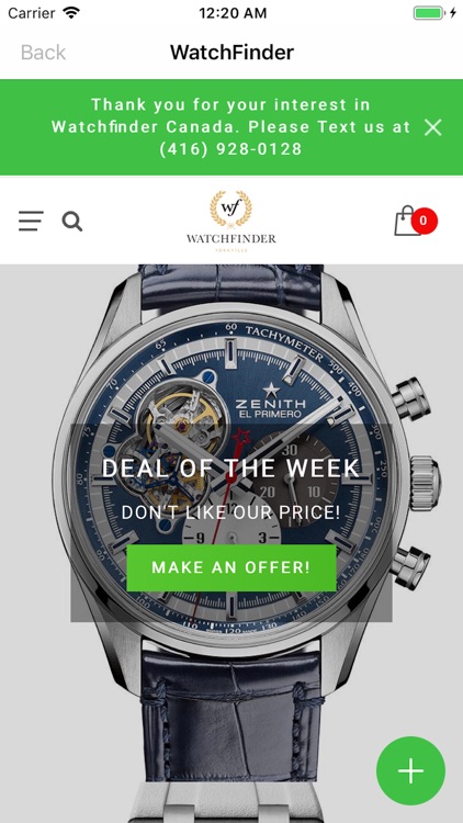 WatchFinder - Find Your Watch