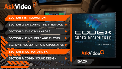Screenshot #2 pour Codex Course For Waves By A.V.