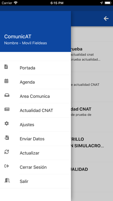 CNAT ComunicaT screenshot 2