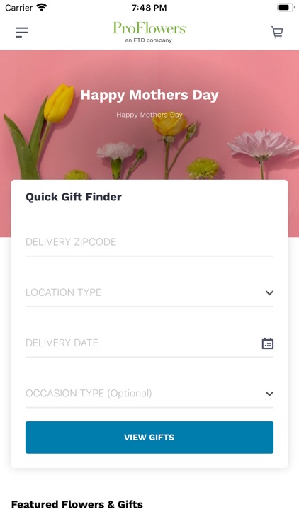 ProFlowers: Delivered Fresh