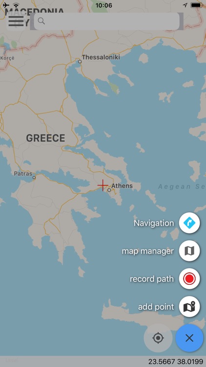 Toponavigator Greece topo maps