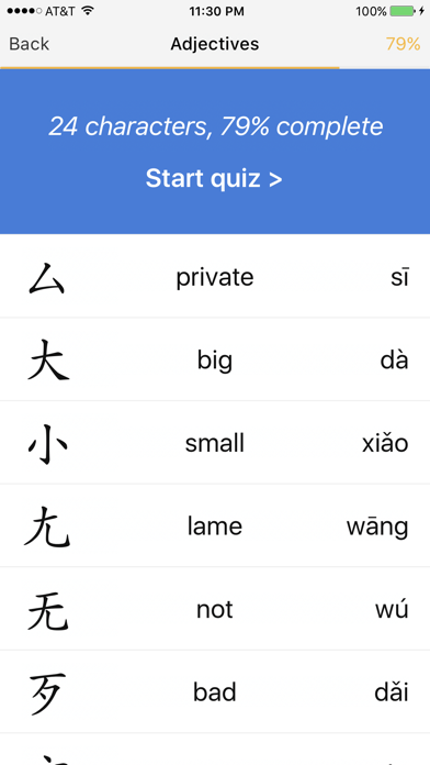 How to cancel & delete Chinese Radicals - 中文部首 from iphone & ipad 3