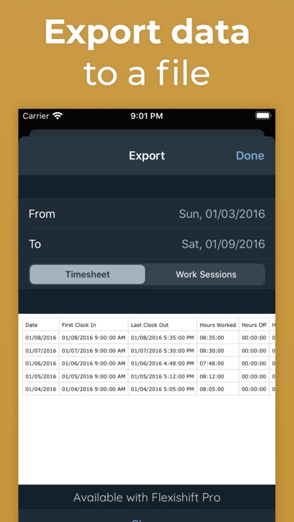 Flexishift Work Hours & Pay screenshot-6