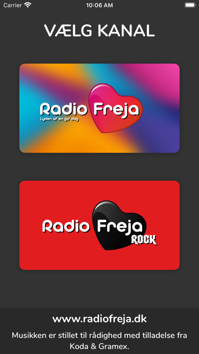 Radio Freja screenshot 2