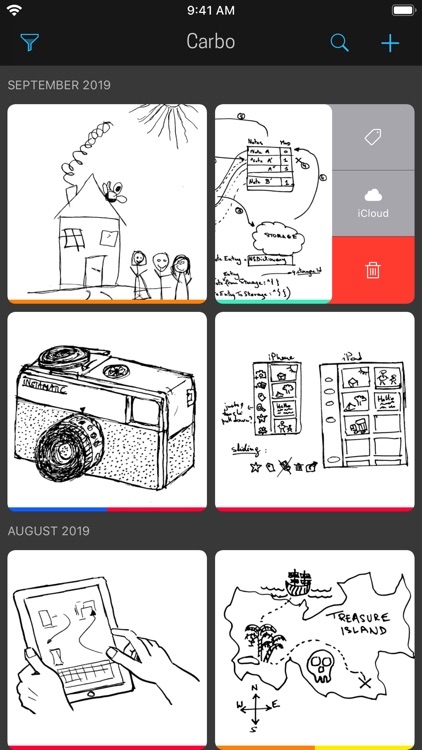 Carbo › Notes & Sketches screenshot-0