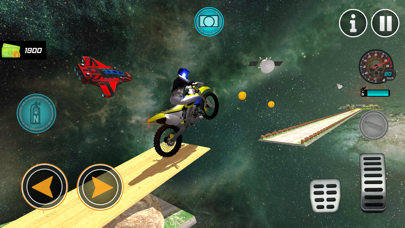 Galaxy Bike Ramp Stunts screenshot 4