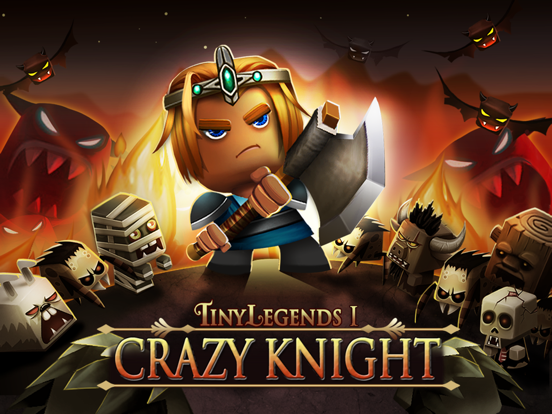 TinyLegends™ Crazy Knight iPad app afbeelding 1