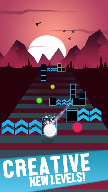 Ball Race on Color Road screenshot-5