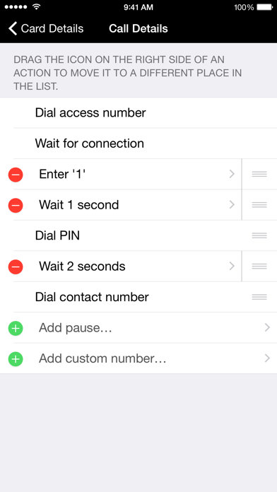 How to cancel & delete Calling Card from iphone & ipad 4