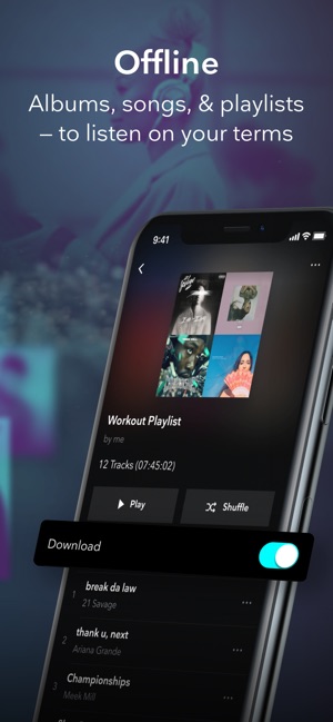 TIDAL Music Screenshot