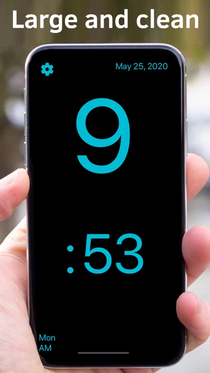 Huge Digital Clock