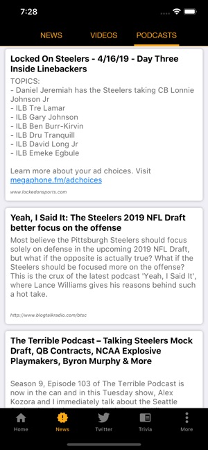 Steelers UltimateFan(圖6)-速報App