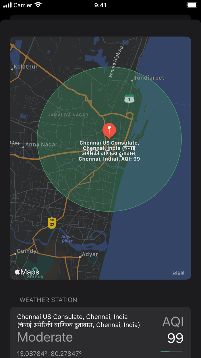 Inhale Air Quality Monitor