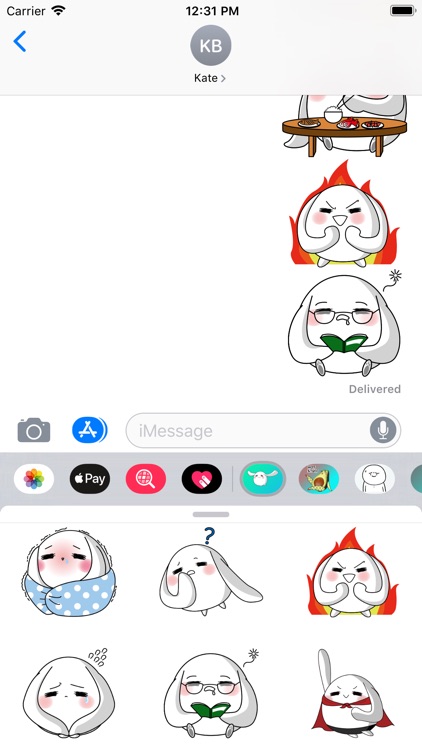 funny Bunny sticker