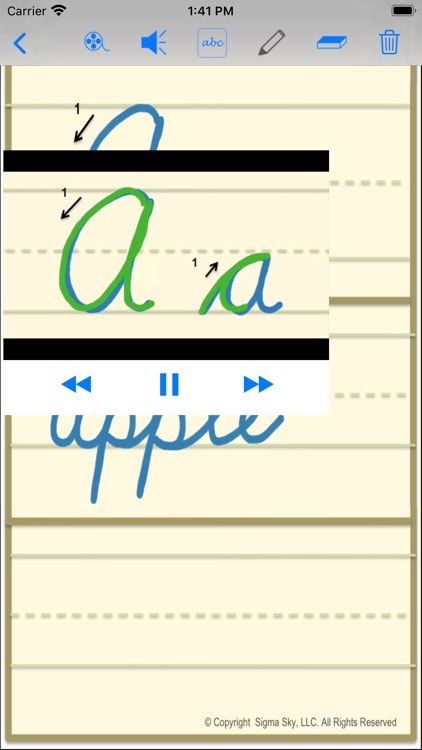 cursive screenshot-4