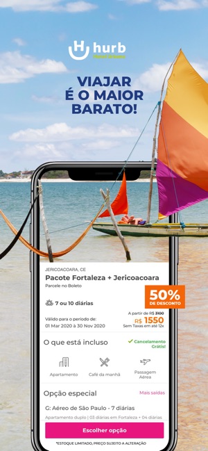 Hurb Promoção Hotéis e Pacotes(圖7)-速報App