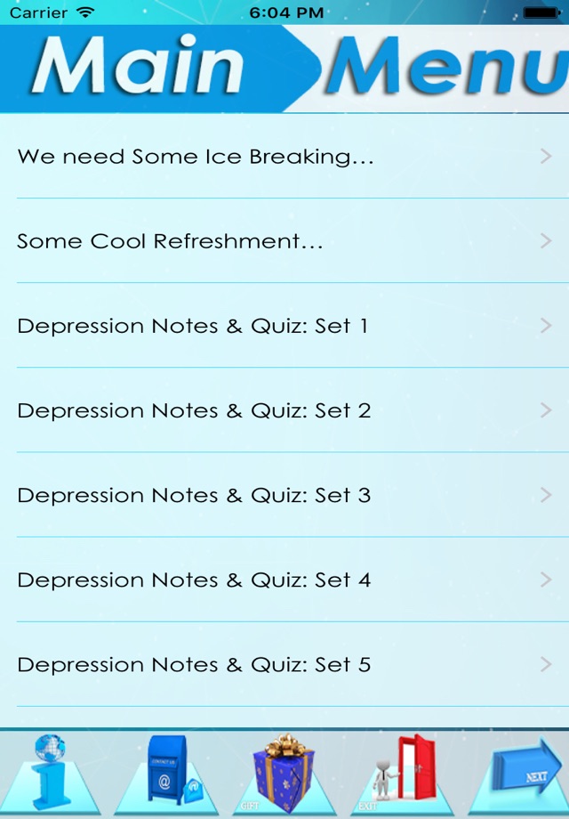 Depression symptoms & therapy screenshot 4