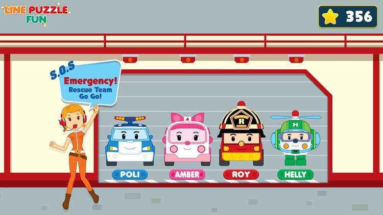 Robocar Poli: LinePuzzle Fun