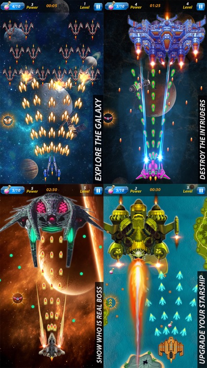 Alien Raid: Space Shooting screenshot-4