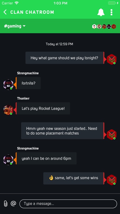 GamerLink - LFG & Clan Chat! screenshot-3