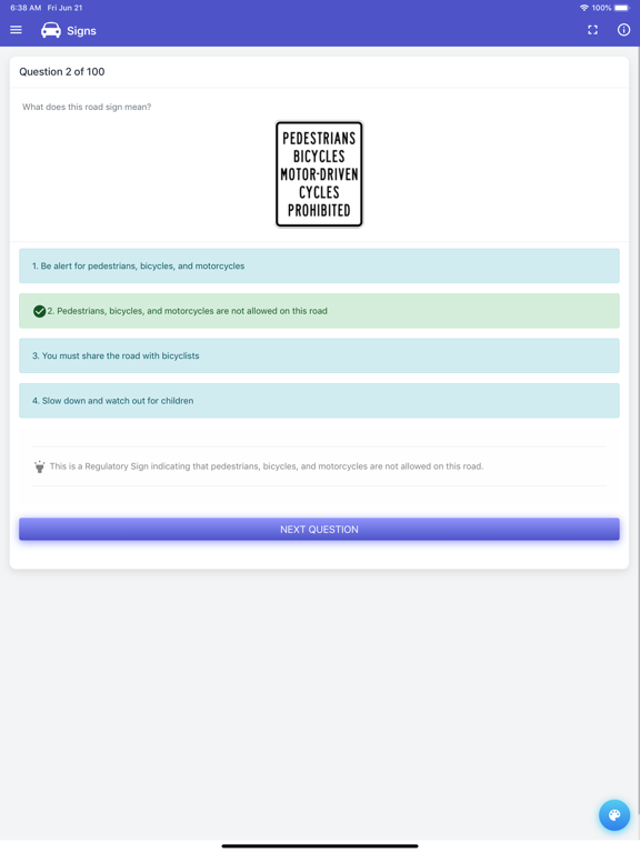 Wisconsin DMV Permit Test screenshot 3