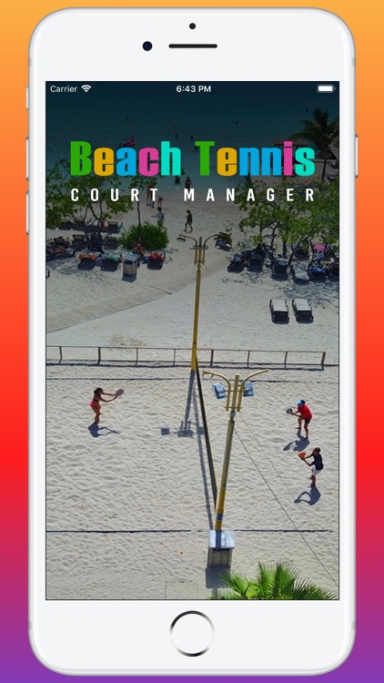 Beach Tennis Court Manager