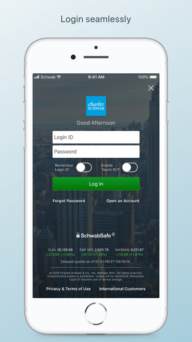 How to cancel & delete Schwab Mobile from iphone & ipad 1