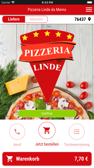 How to cancel & delete Pizzeria Linde da Memo from iphone & ipad 1