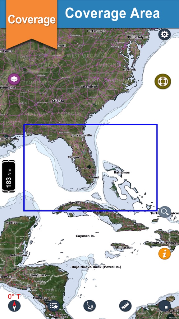 【图】Florida Offline Nautical Chart(截图2) 【图】Florida Offline Nautical Chart(截图2)