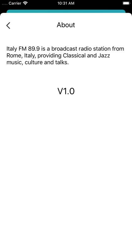 Italy FM 89.9 screenshot-3