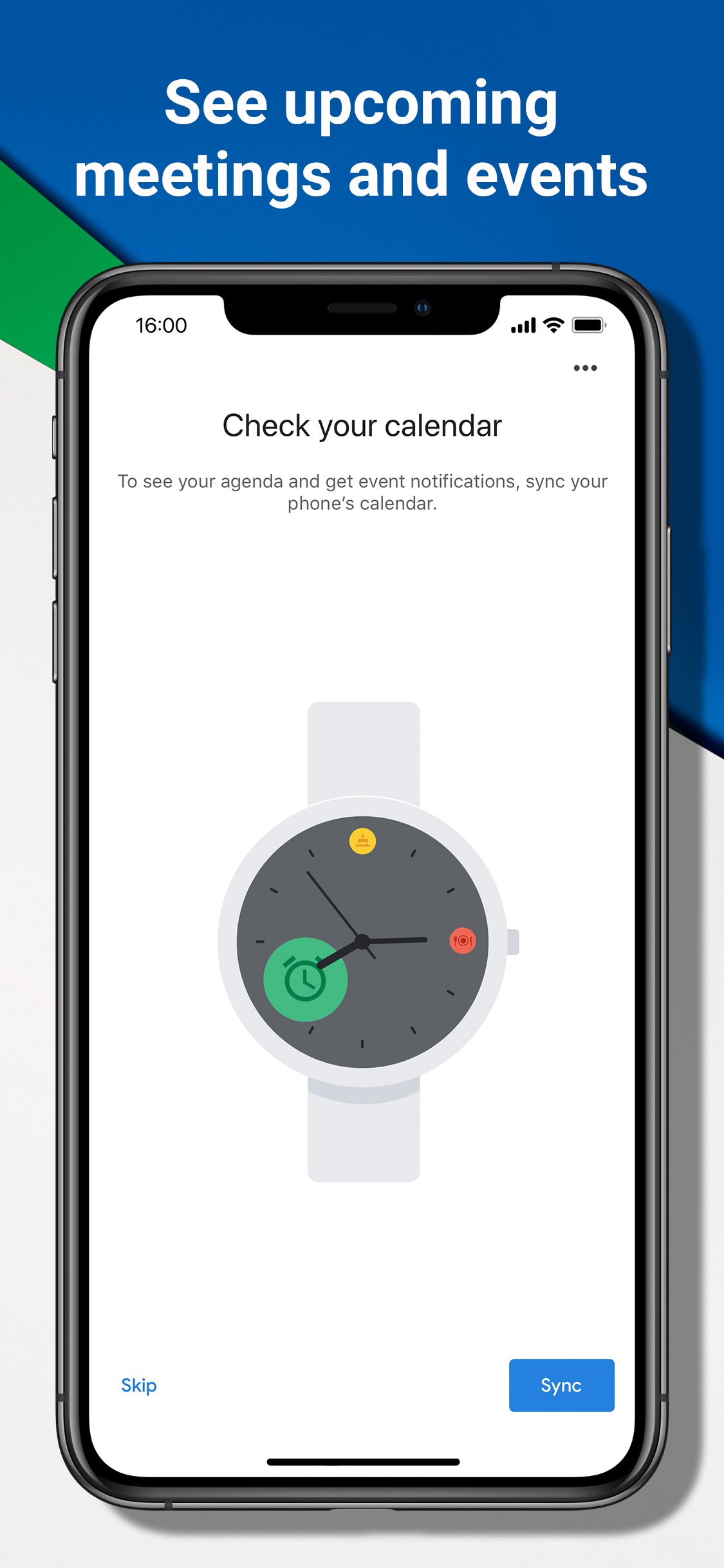 Screenshot do app Wear OS by Google - Smartwatch