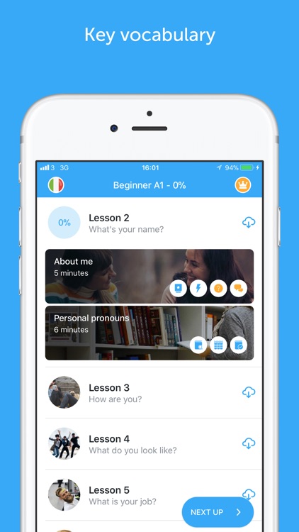 busuu - Learn to speak Italian