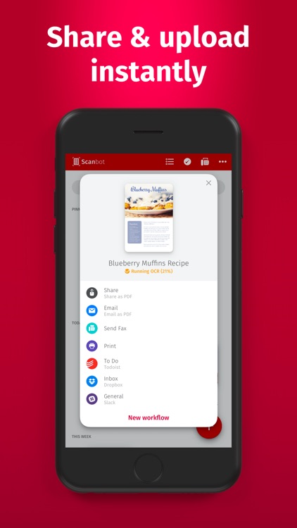 Scanbot - Scanner App PDF OCR screenshot-6