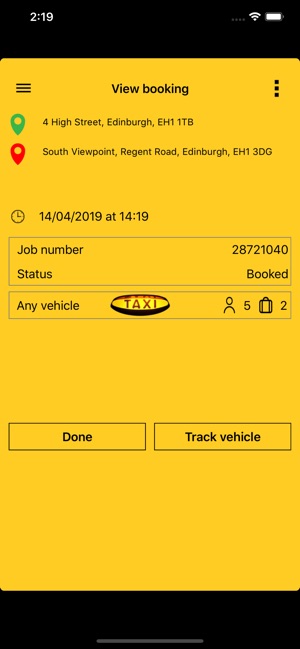 Central Taxis Edinburgh(圖4)-速報App