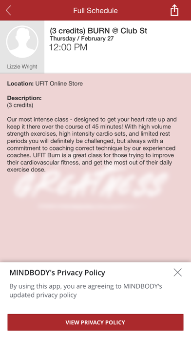 UFIT Health and Fitness screenshot 4
