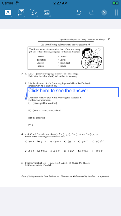 iWriteMath Foundations 12 screenshot 2