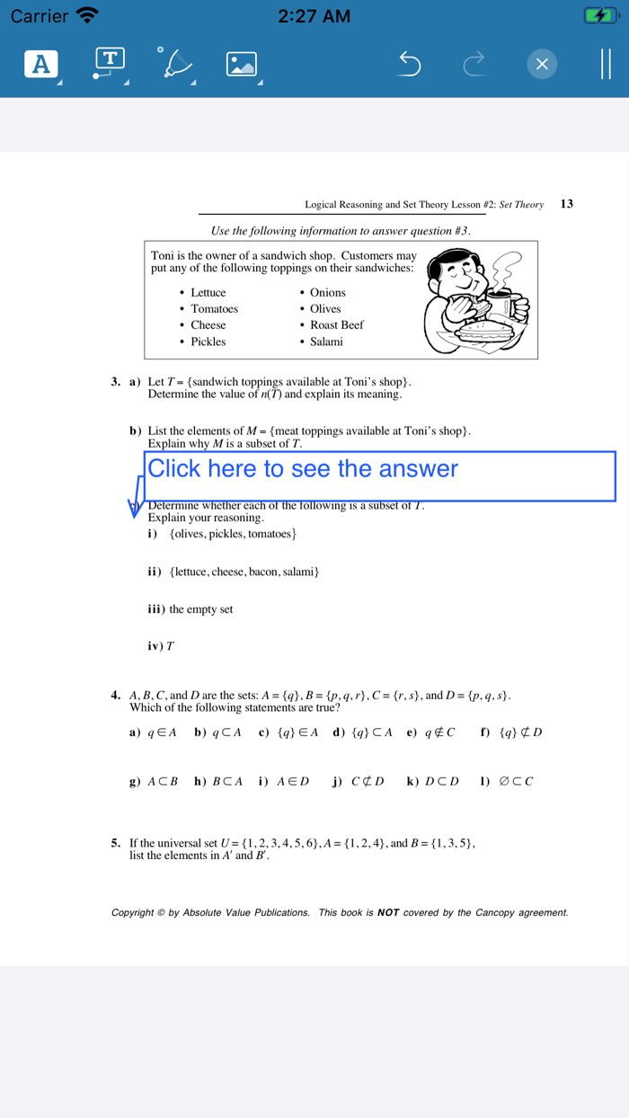 iWriteMath Foundations 12