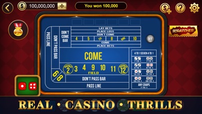Craps - Casino Craps Trainer screenshot 2