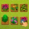 Build your own farm by grafting small trees into big trees, opening gift boxes, earning additional gifts to increase the amount of trees on the farm