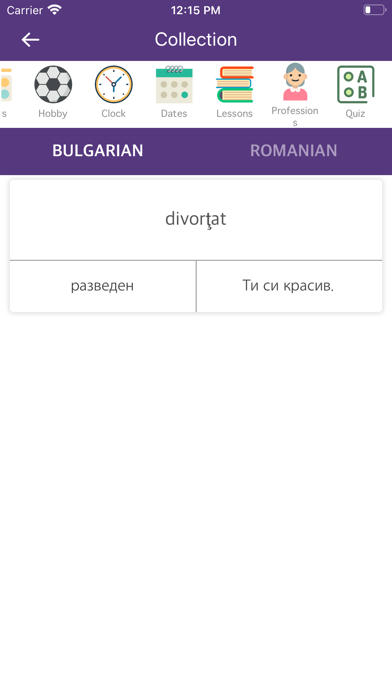 Bulgarian Romanian Dictionary screenshot 4