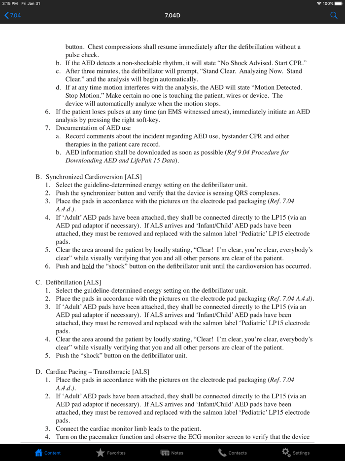 Houston Fire EMS Protocols