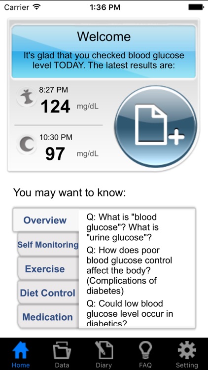 URIGHT Diabetes Manager